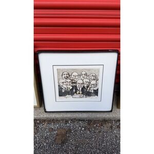 Charles Bragg The High Court Etching 55/300 Signed Framed Print